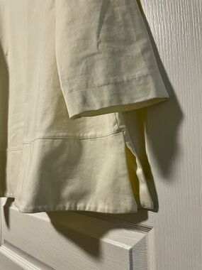 Cream Boatneck Tunic Top Size Medium